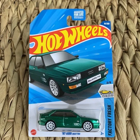 2025 Hot Wheels Mainline A Case '87 Audi Quattro Super Treasure